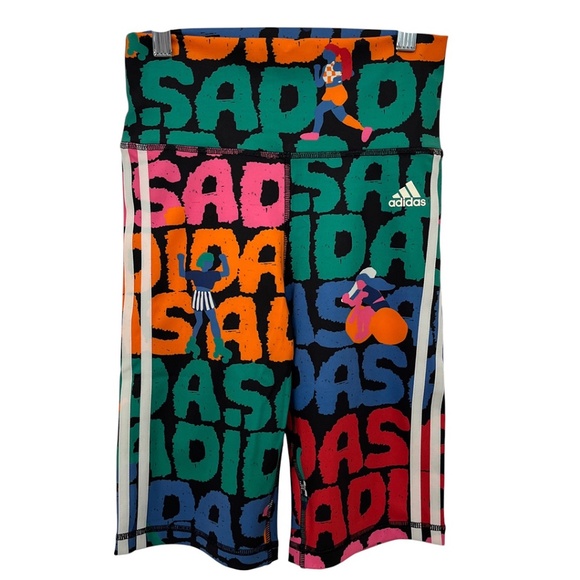 adidas Pants - adidas x Farm Rio Bike Shorts Women’s Small
